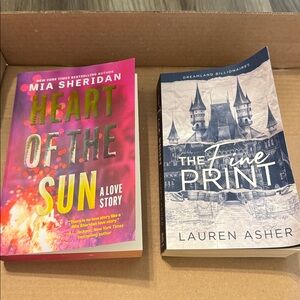 Set of two romance novels